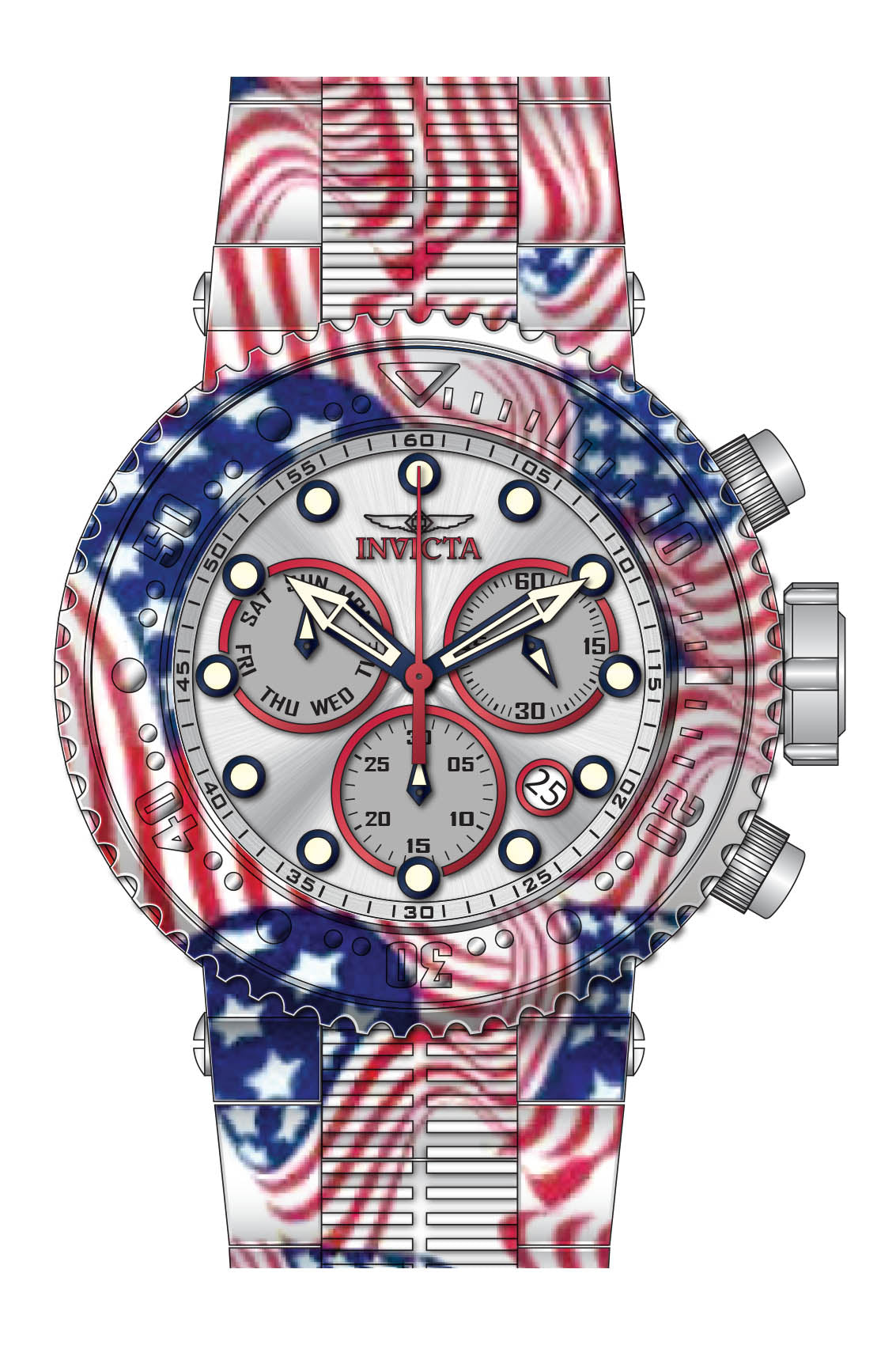 Band for Invicta Pro Diver Men 32631
