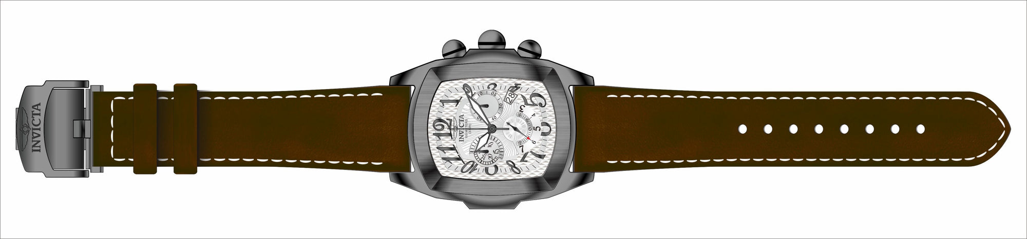 Band for Invicta Lupah Men 33377