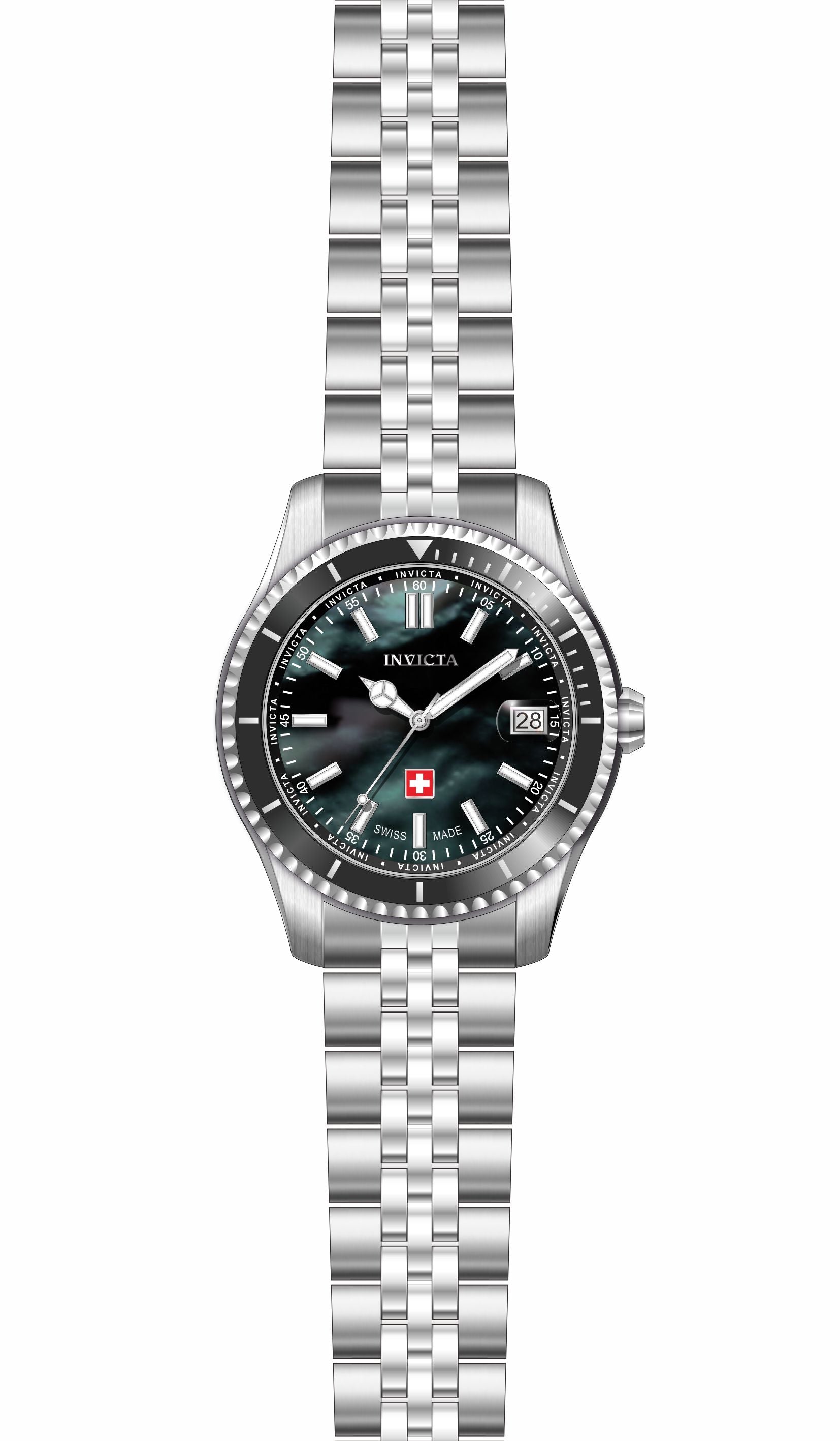 Band for Invicta Pro Diver Lady 33445