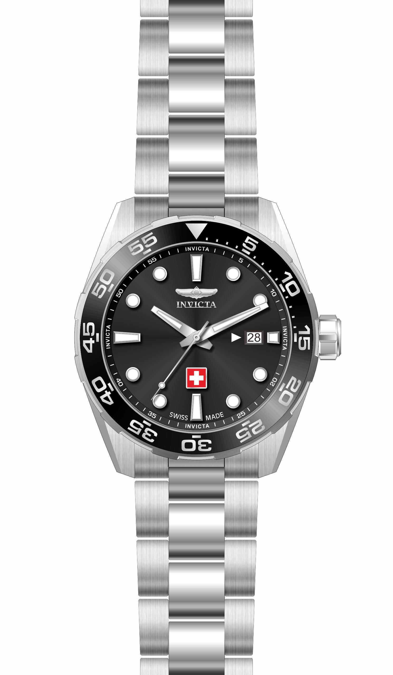 Band for Invicta Pro Diver Men 33453