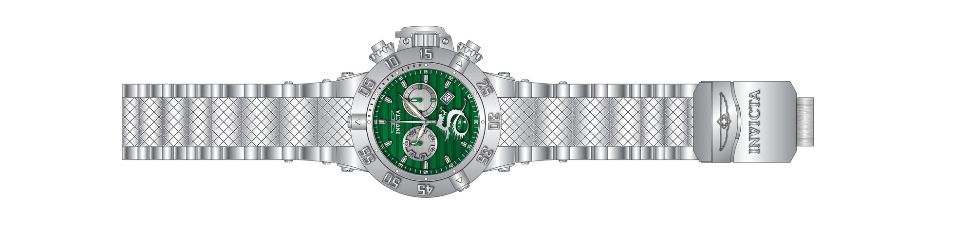 Parts for Invicta Subaqua Noma III Men 33416