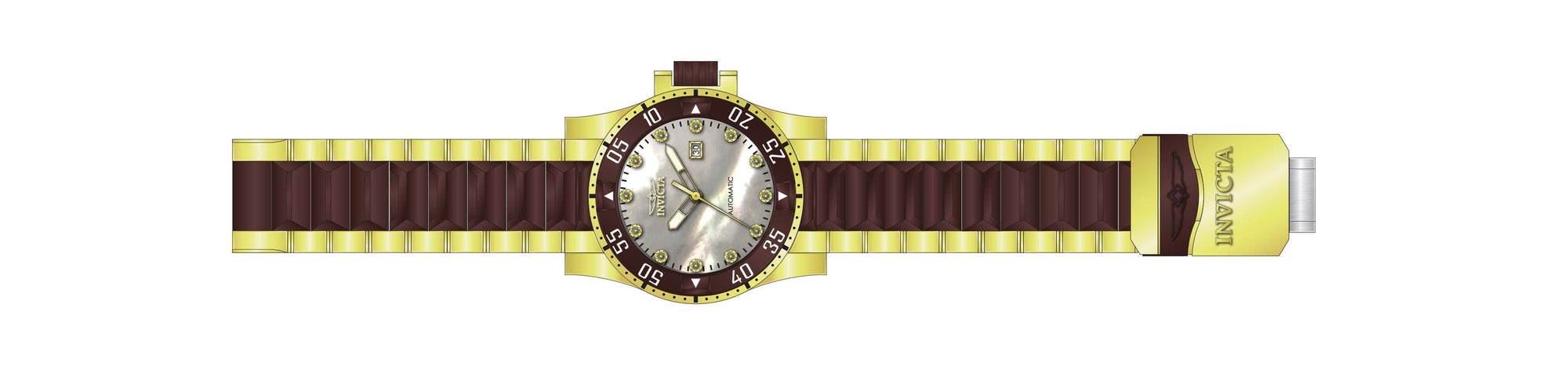 Band for Invicta Excursion Men 33349