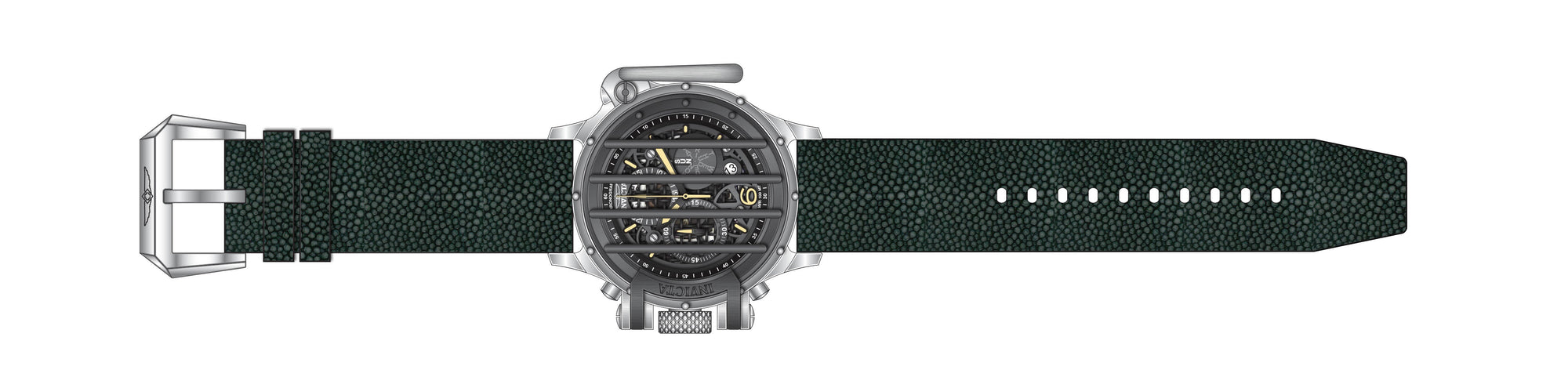 Band for Invicta Vintage Crossbar Men 33280