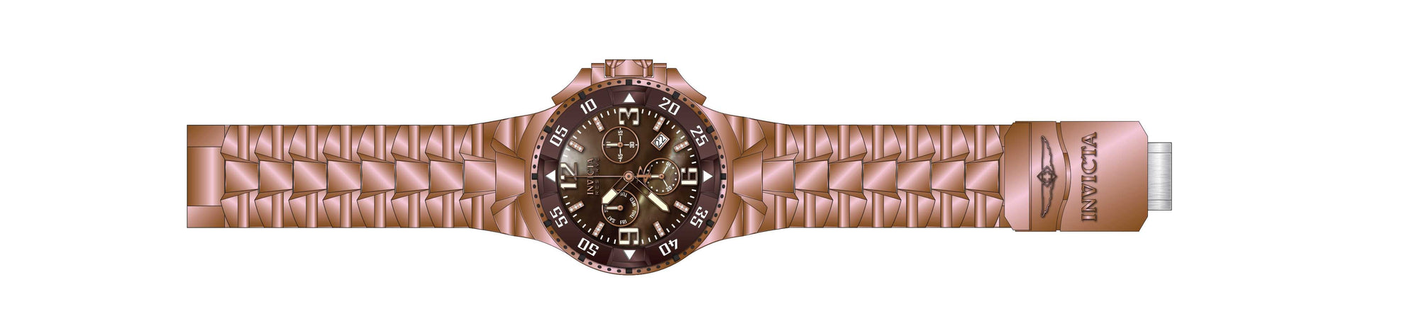 Band for Invicta Reserve Excursion Men 33347