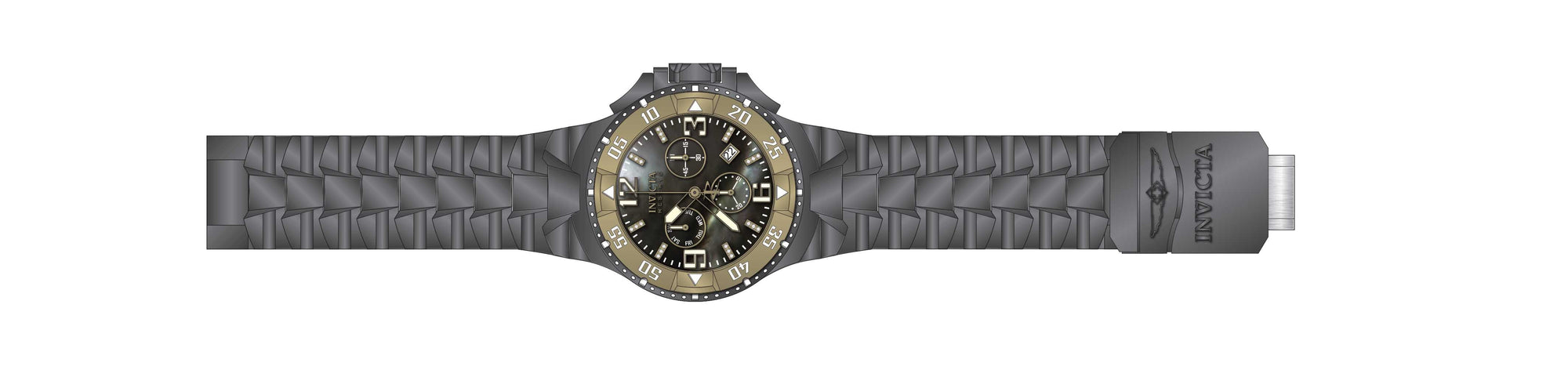 Band for Invicta Excursion Men 33348