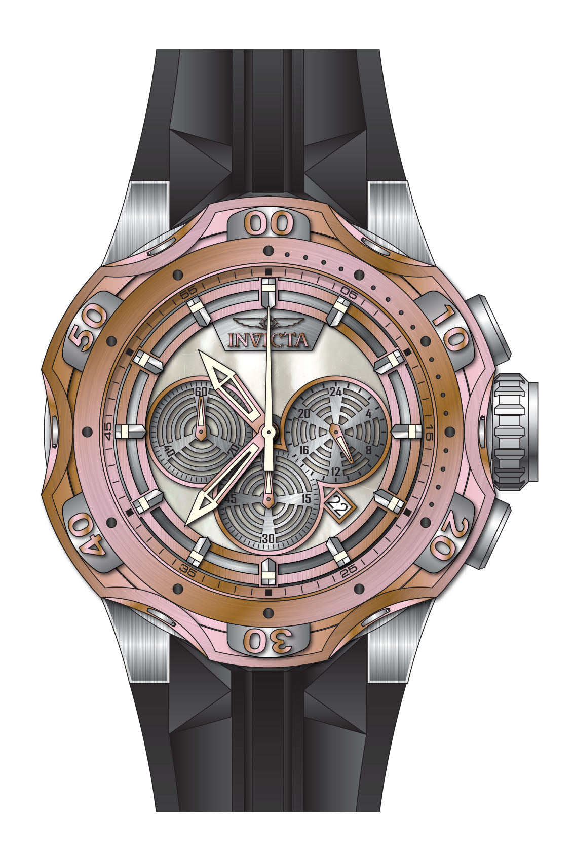 Band for Invicta Venom Men 33638