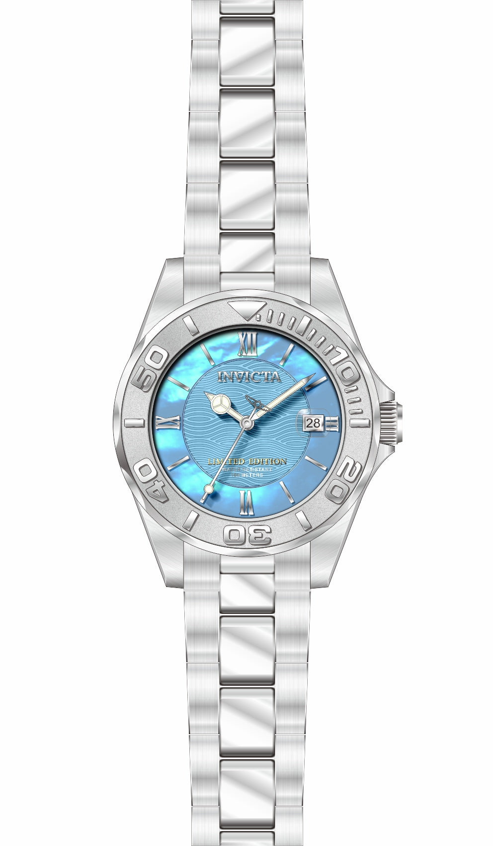 Band for Invicta Pro Diver Lady 34262