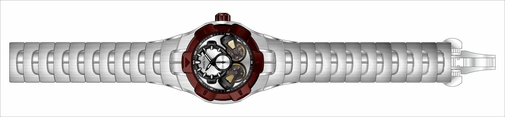 Parts for Invicta Hydromax Men 34560