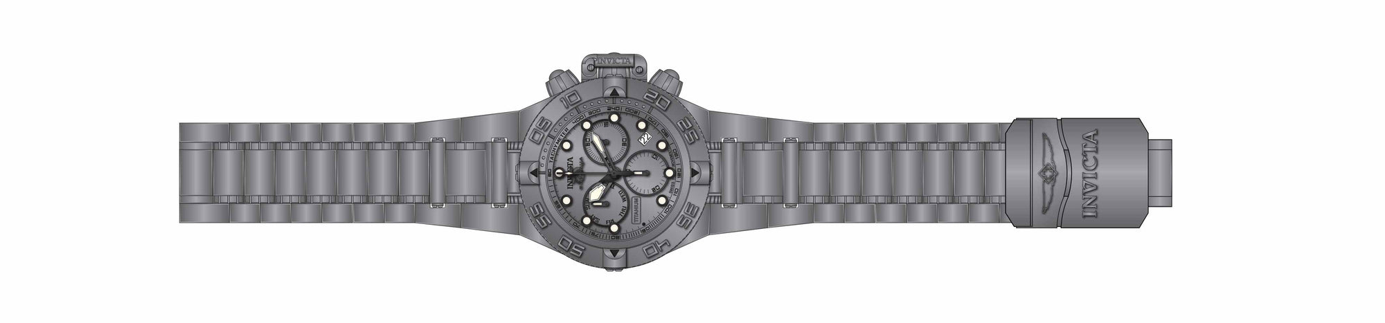 Band for Invicta Subaqua Noma IV Men 33721