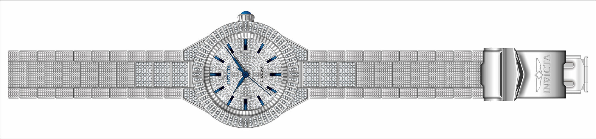 Band for Invicta Specialty Men 34586