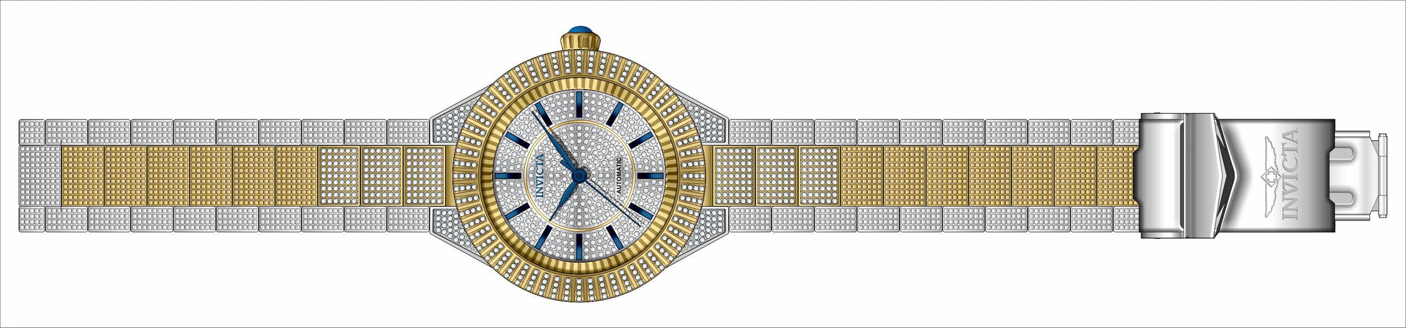 Parts for Invicta Specialty Men 34588