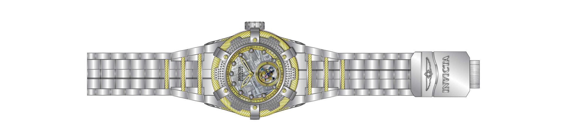 Parts for Invicta Reserve Bolt Zeus Men 34300