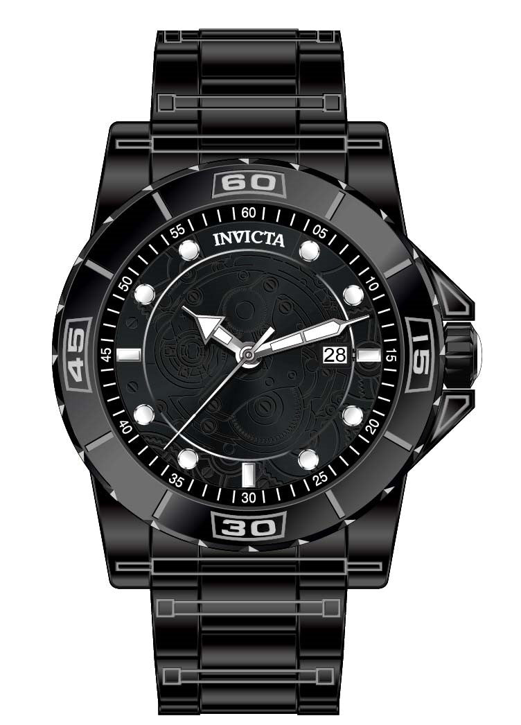 Band for Invicta Pro Diver Men 34760