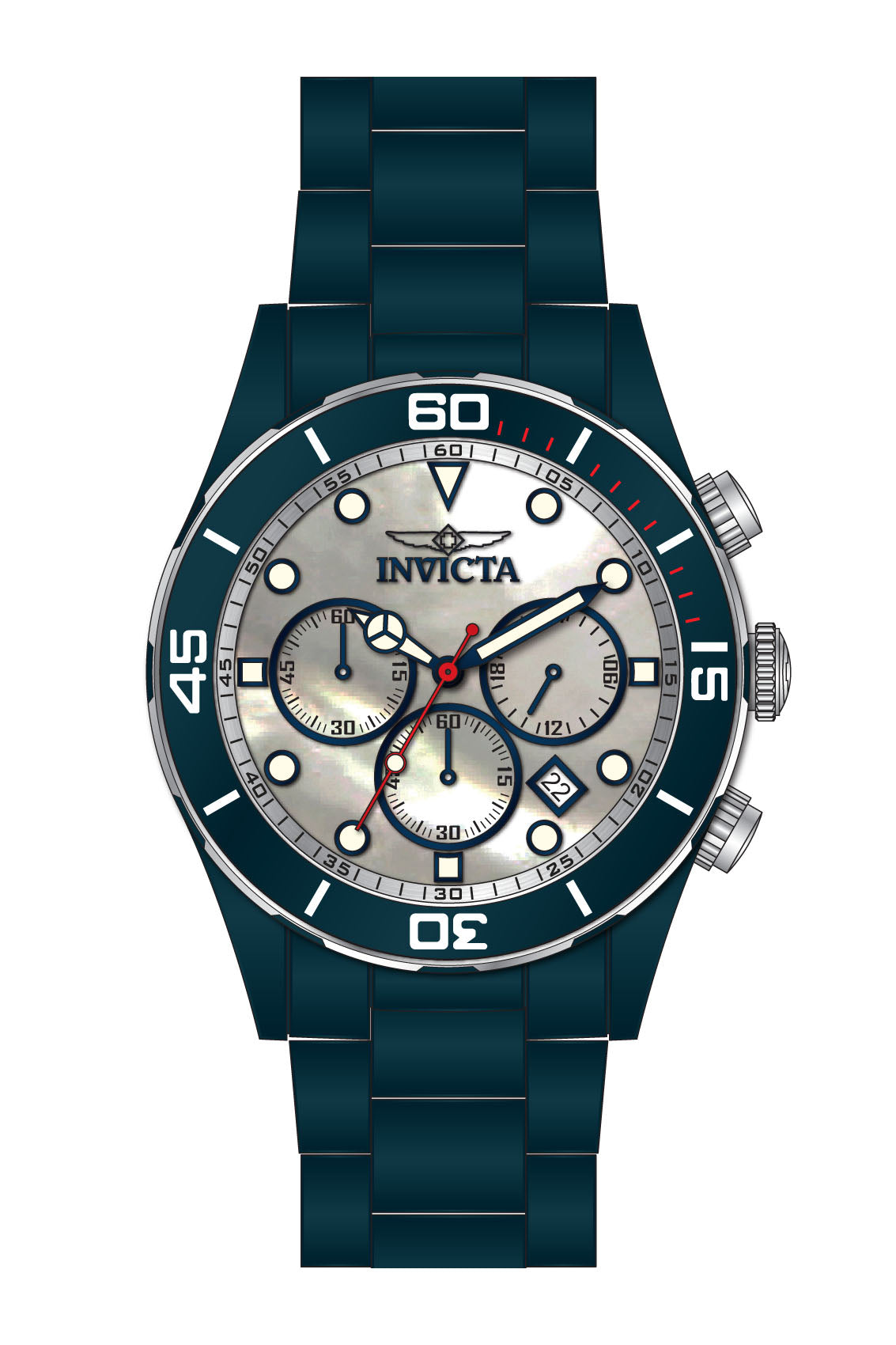 Band for Invicta Pro Diver Men 34866
