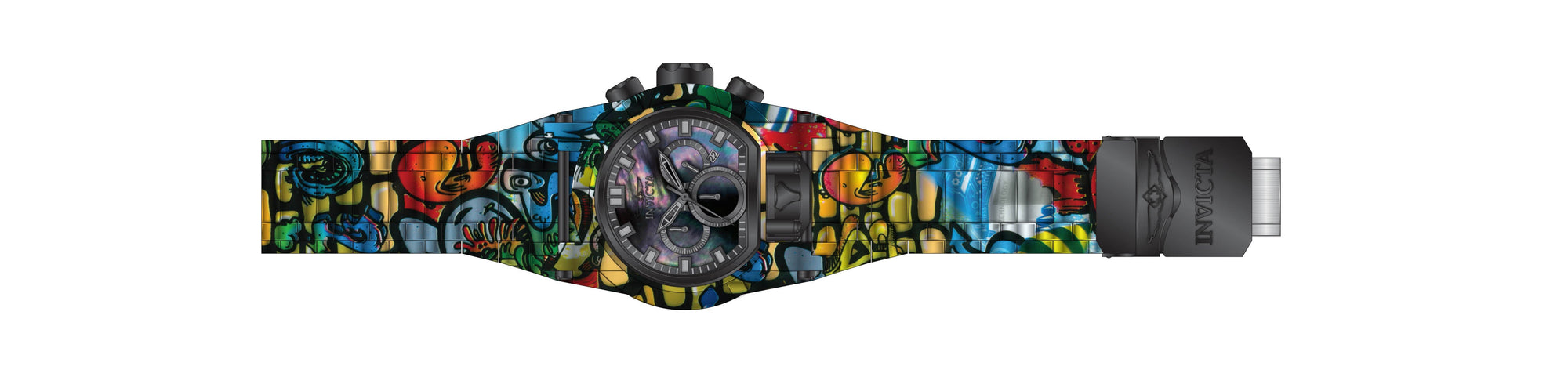 Band for Invicta Bolt Bolt Zeus Magnum Men 34720