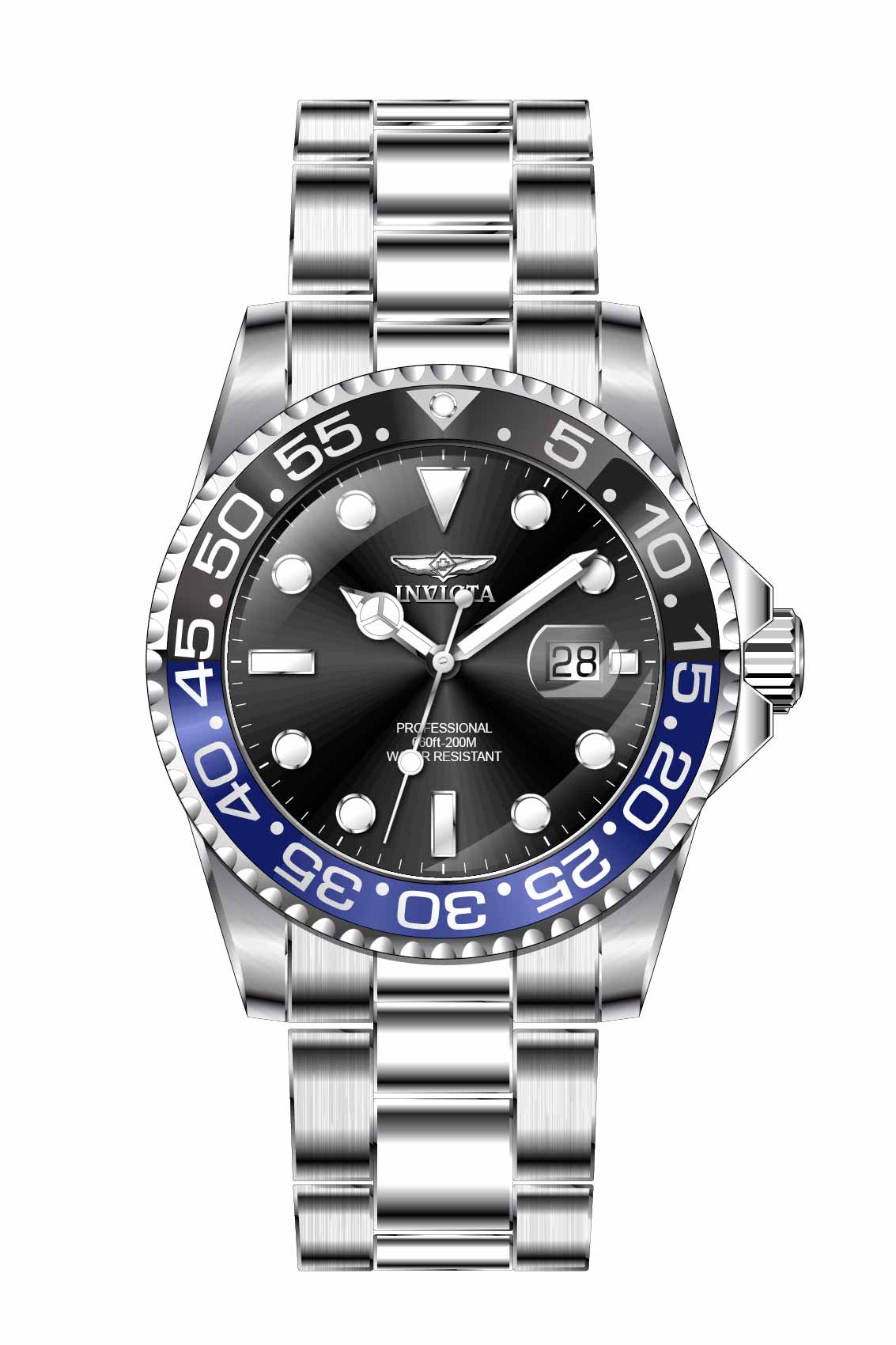 Band for Invicta Pro Diver Men 33252