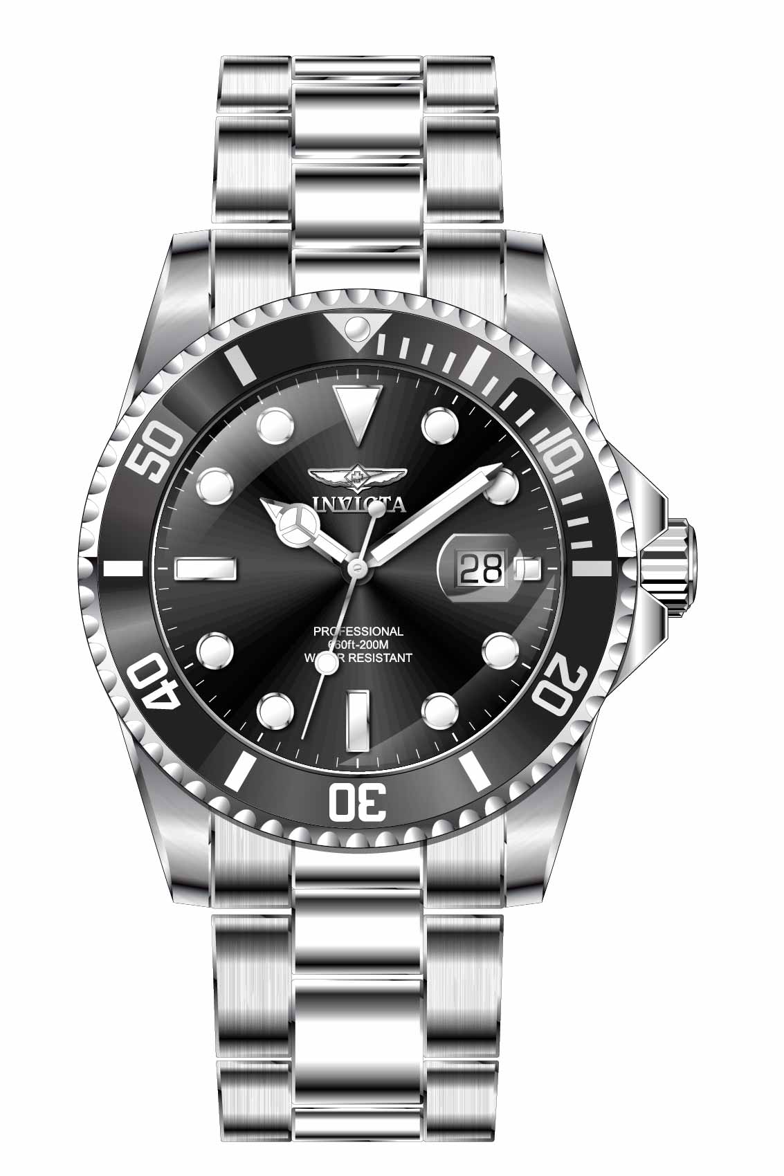 Band for Invicta Pro Diver Men 33266