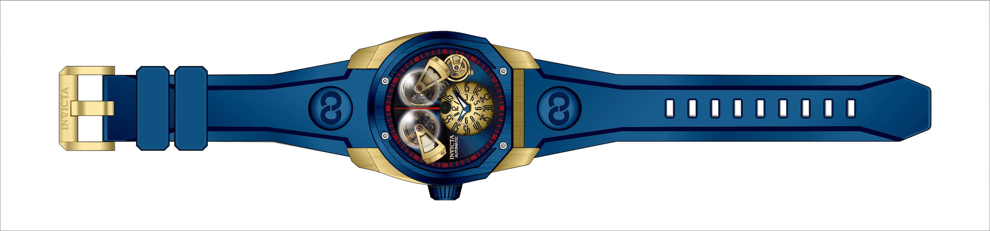 Band for Invicta Corduba Men 35269