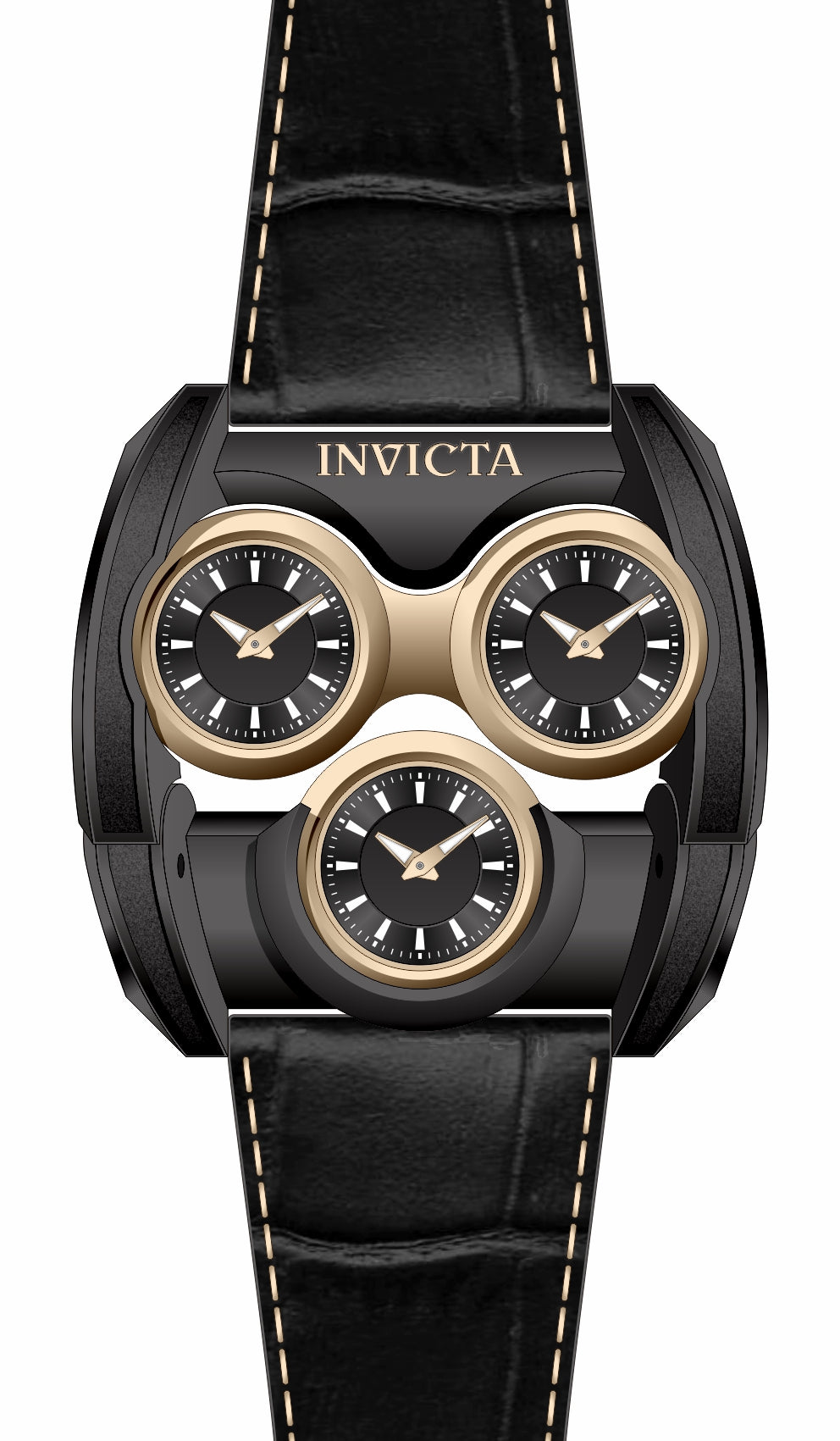 Band for Invicta Cuadro Men 35318