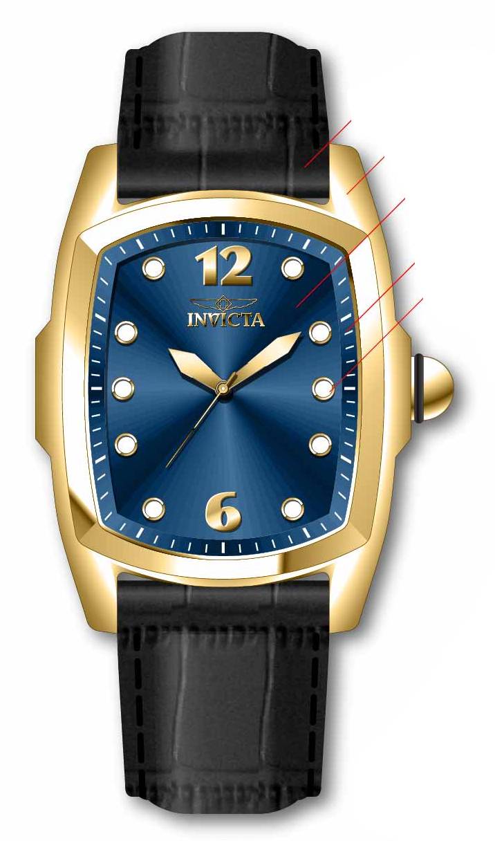 Band for Invicta Lupah Men 35376