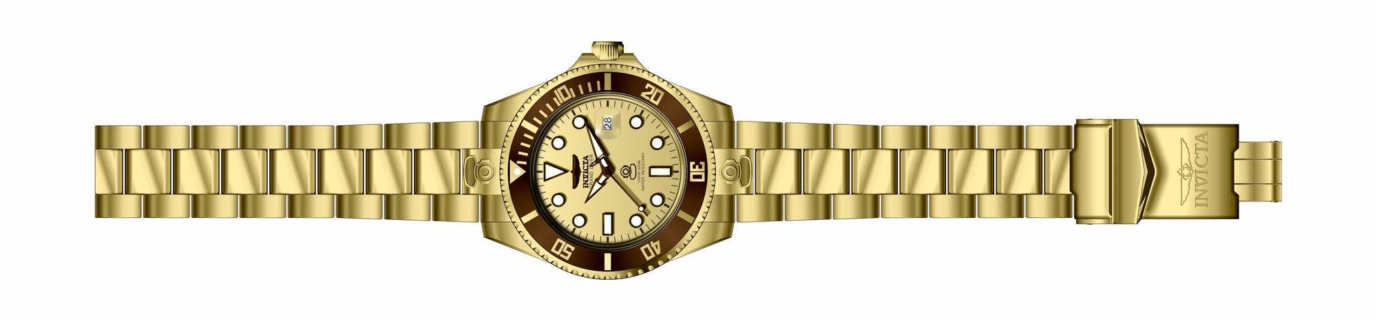 Parts for Invicta Pro Diver Men Gold Label 35418