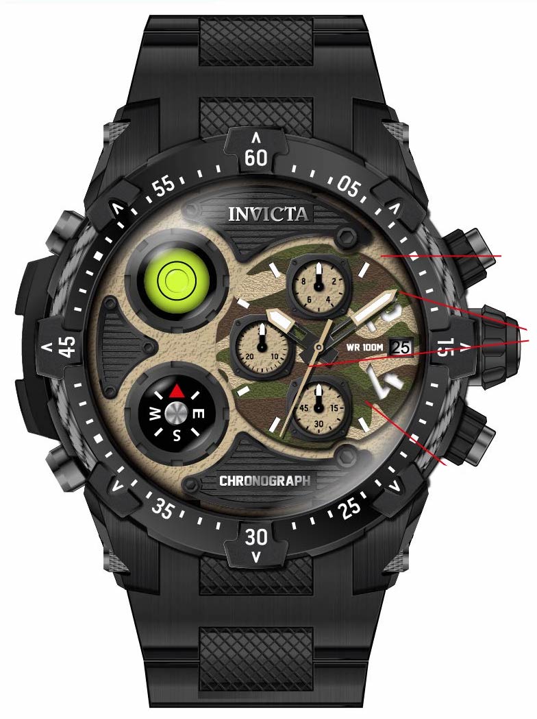 Band for Invicta Coalition Forces Men 35482