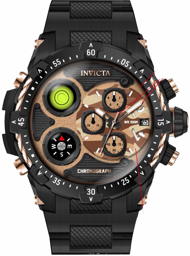 Band for Invicta Coalition Forces Men 35485