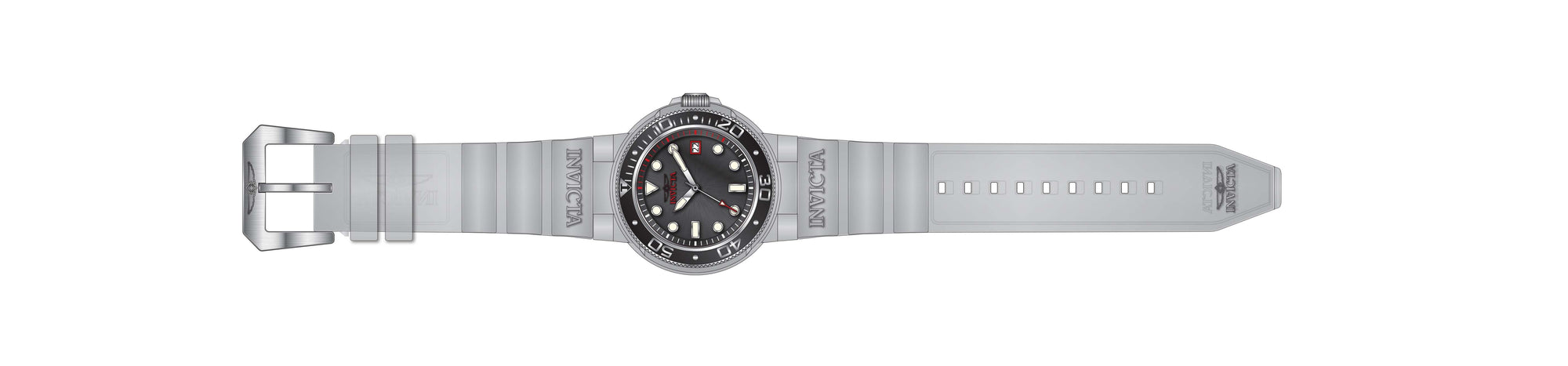 Parts for Invicta Pro Diver Lady 35233