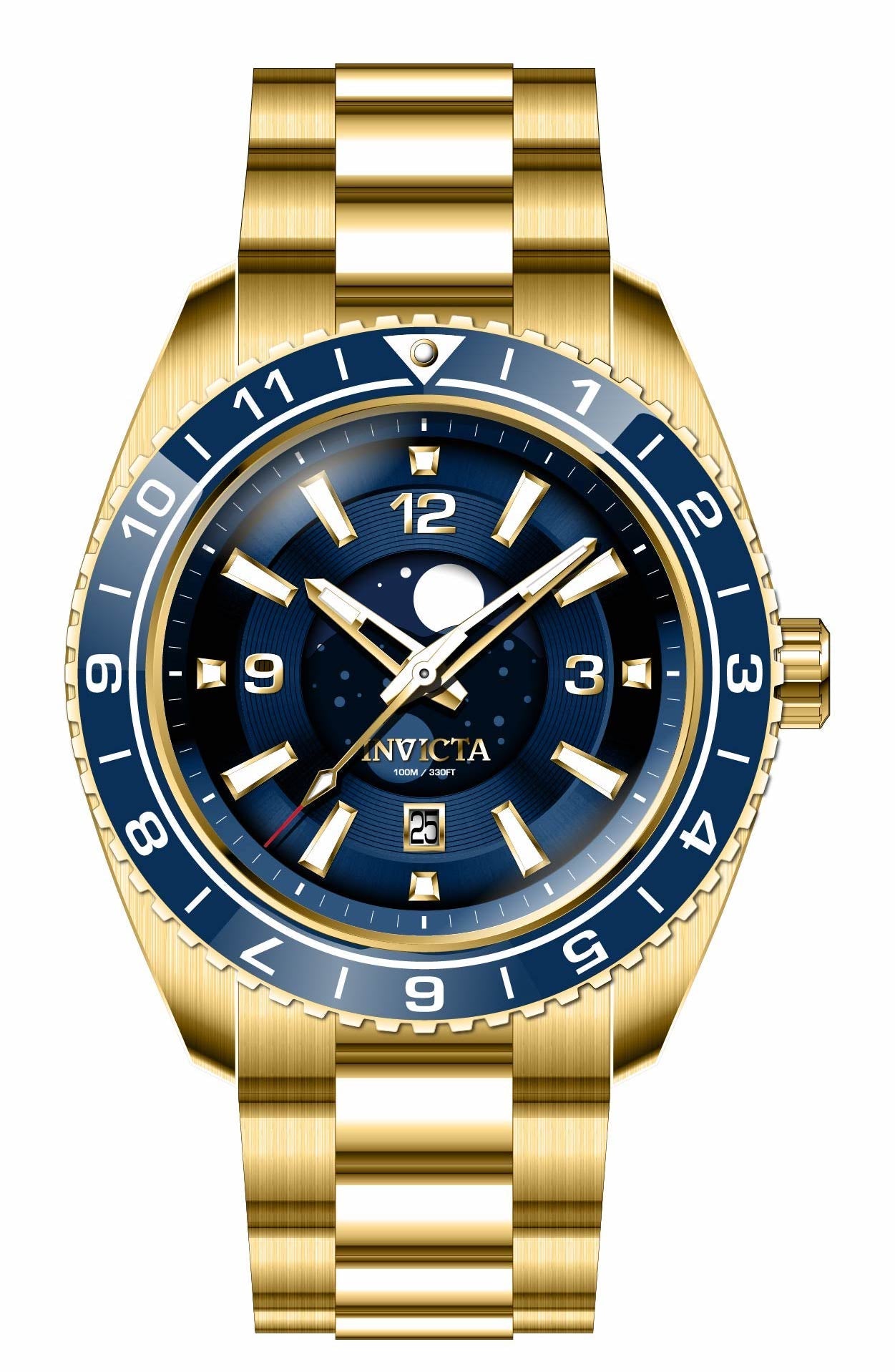 Parts for Invicta Pro Diver Men 33538