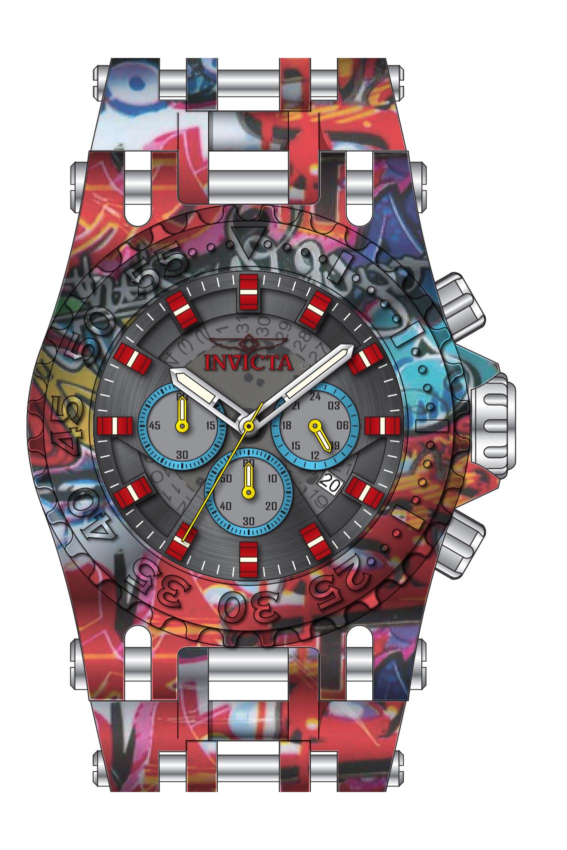 Band for Invicta Pro Diver Men 35466