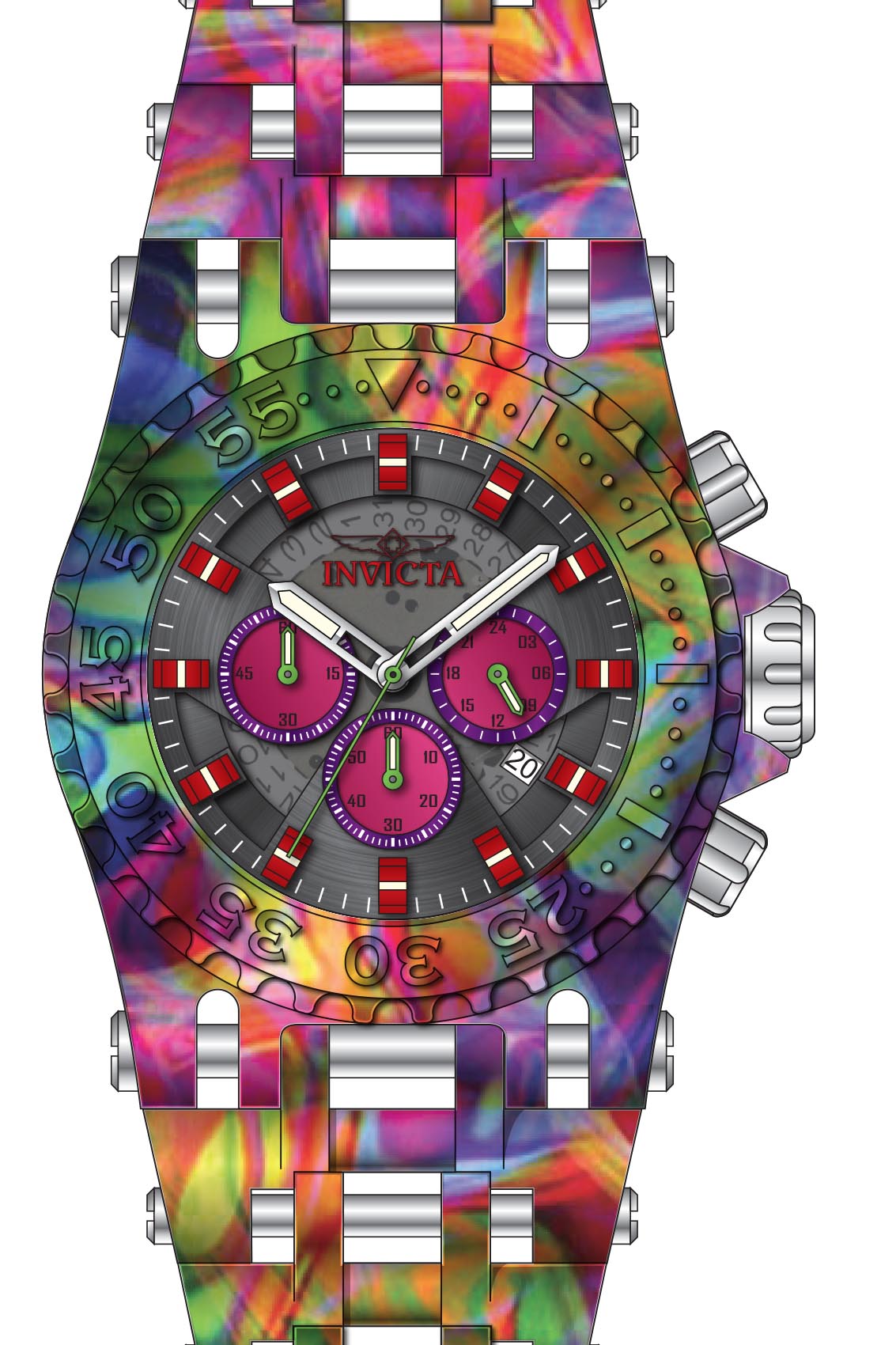 Band for Invicta Pro Diver Men 35467