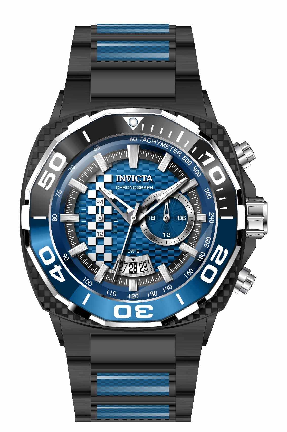 Band for Invicta Speedway Men 33197