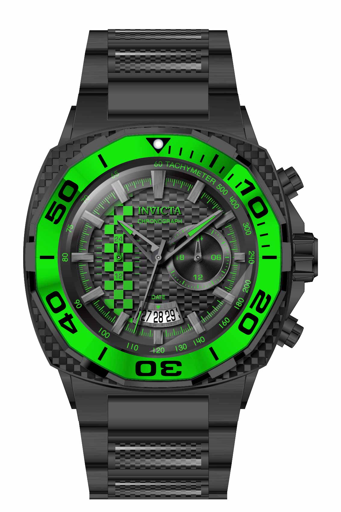 Band for Invicta Speedway Men 33199