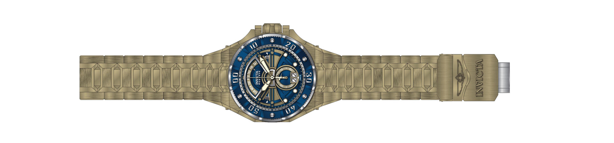Parts for Invicta Reserve Stealth Bomber Men 35362