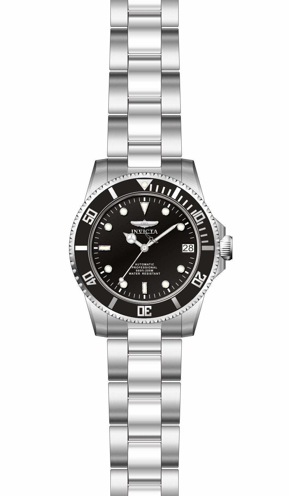 Band for Invicta Pro Diver Lady 35705