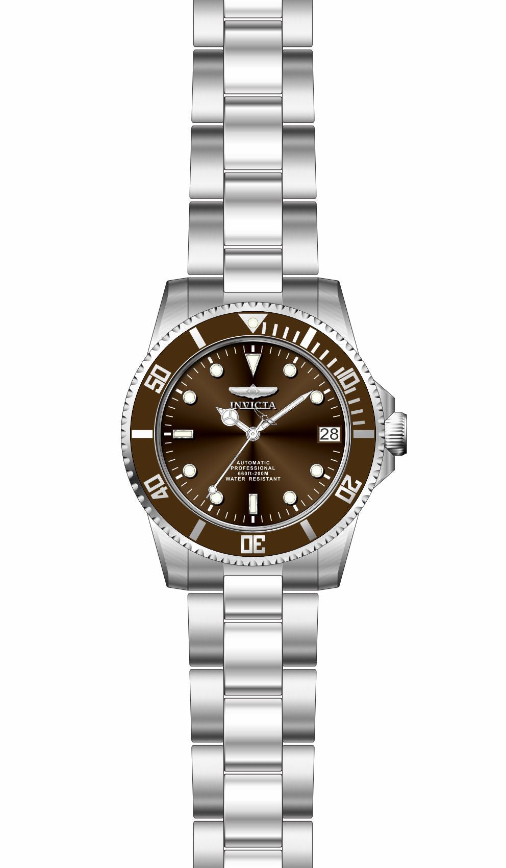 Band for Invicta Pro Diver Lady 35708
