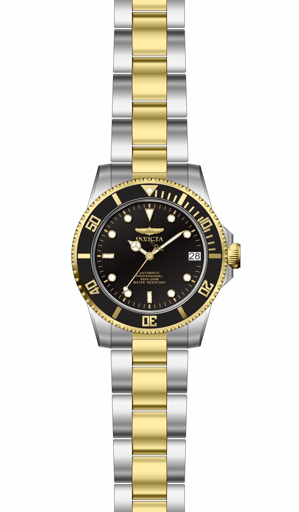Band for Invicta Pro Diver Lady 35714