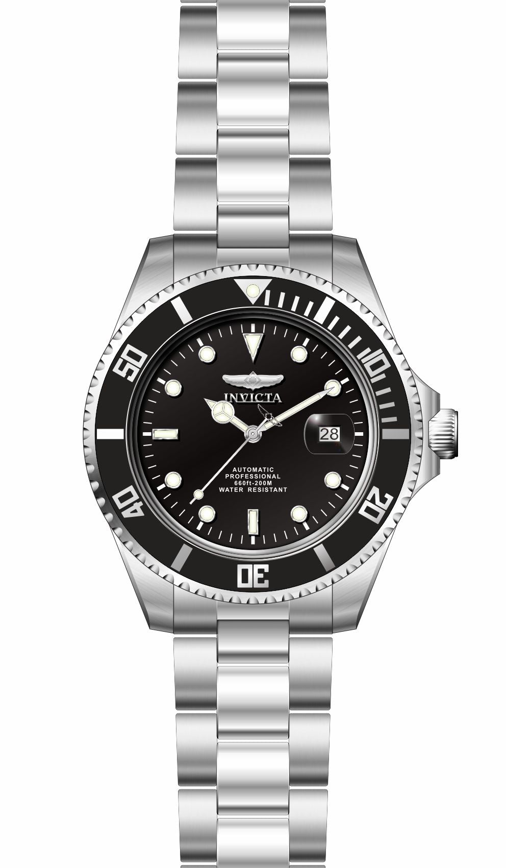 Parts for Invicta Pro Diver Men 35717