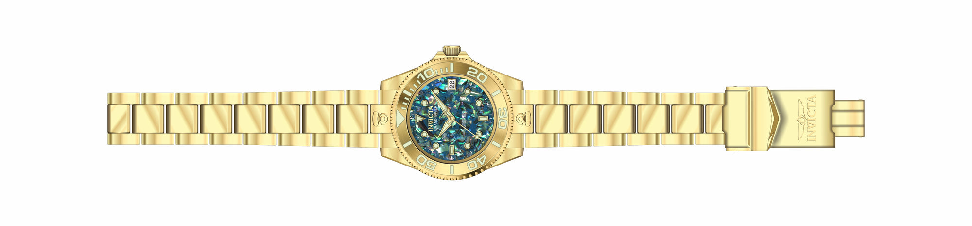 Band for Invicta Pro Diver Lady 35762