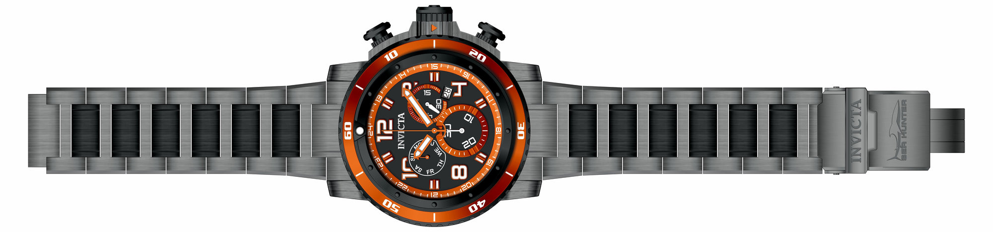 Band for Invicta Sea Hunter Men 35018