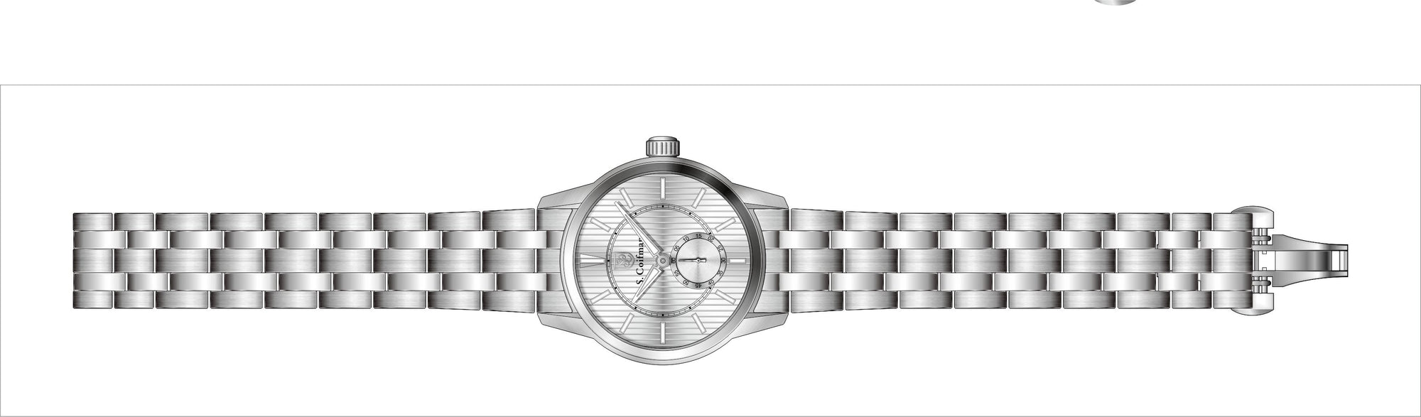 Parts for S. Coifman Men's Bracelet Men SC0508
