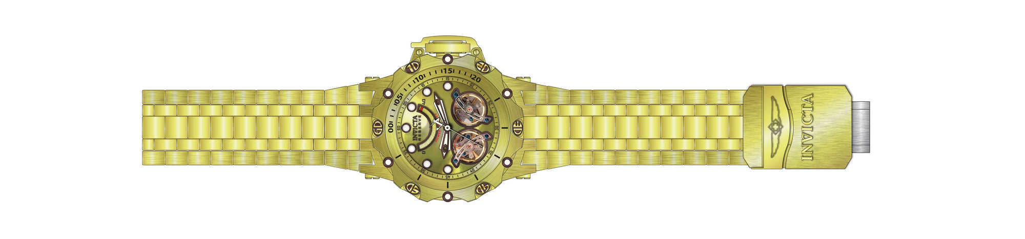 Parts for Invicta Reserve Venom Men 36019