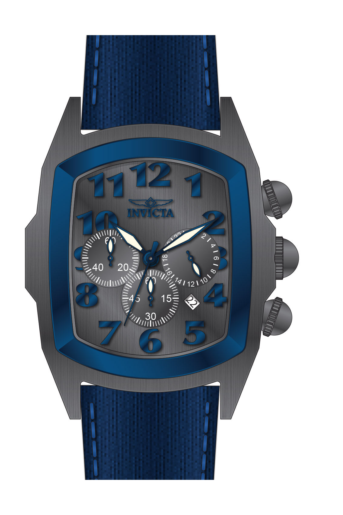 Band for Invicta Lupah Men 35539