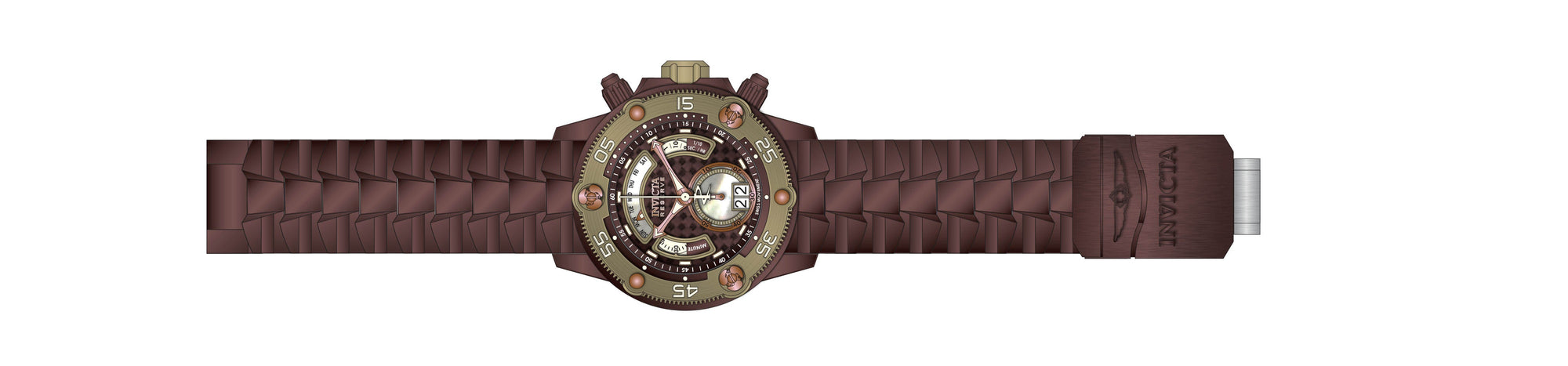 Band for Invicta Reserve Excursion Men 36009