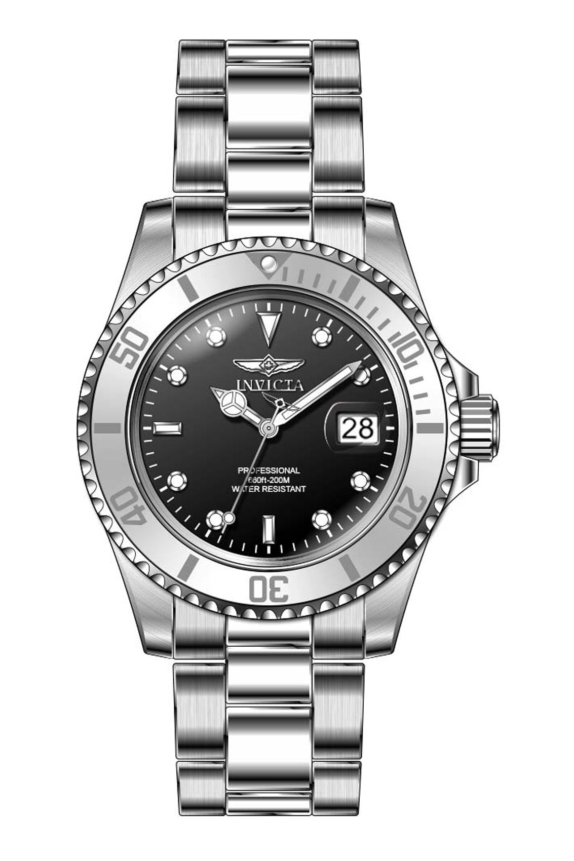 Band for Invicta Pro Diver Men 34022