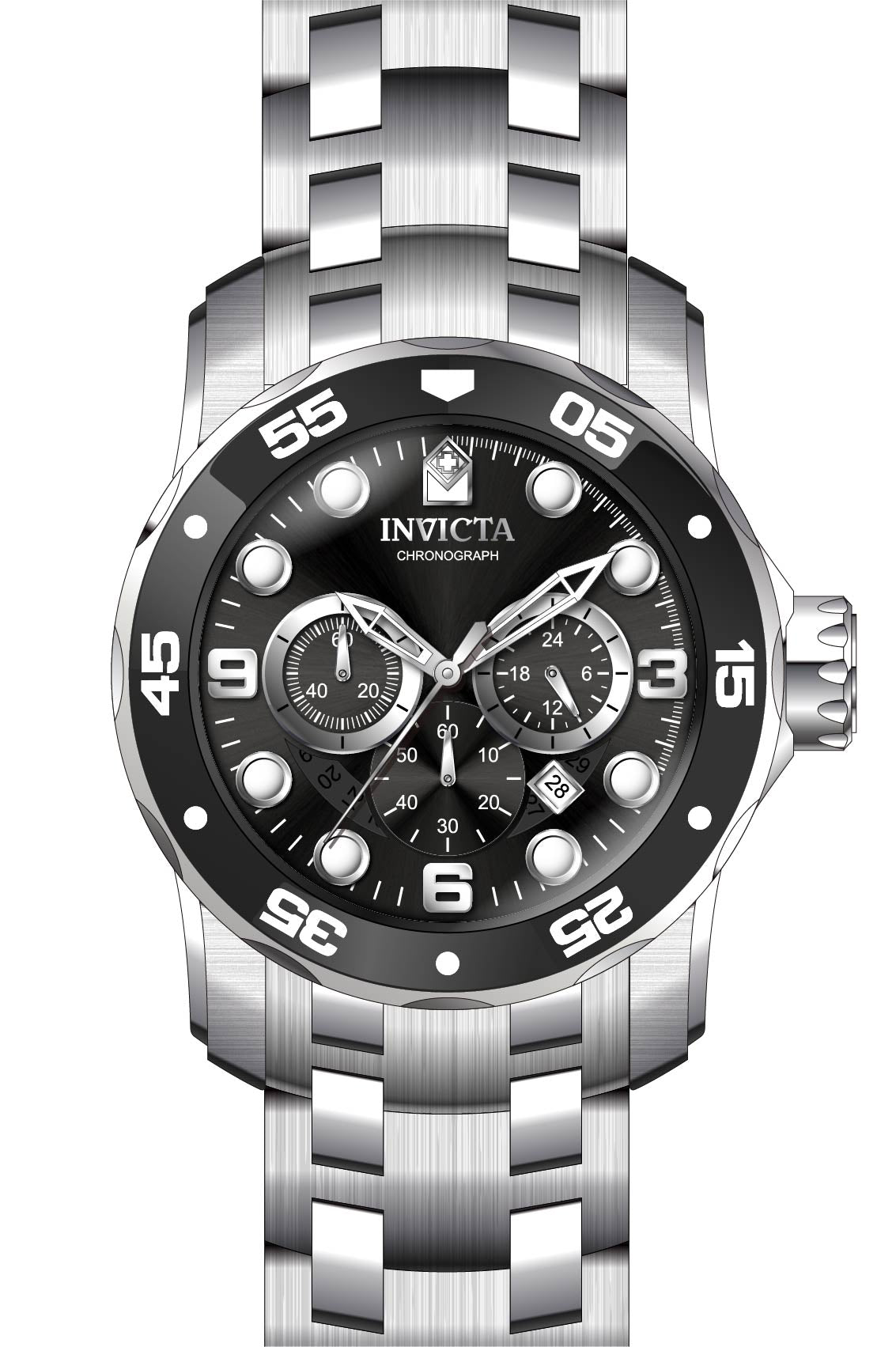 Band for Invicta Pro Diver Men 34665