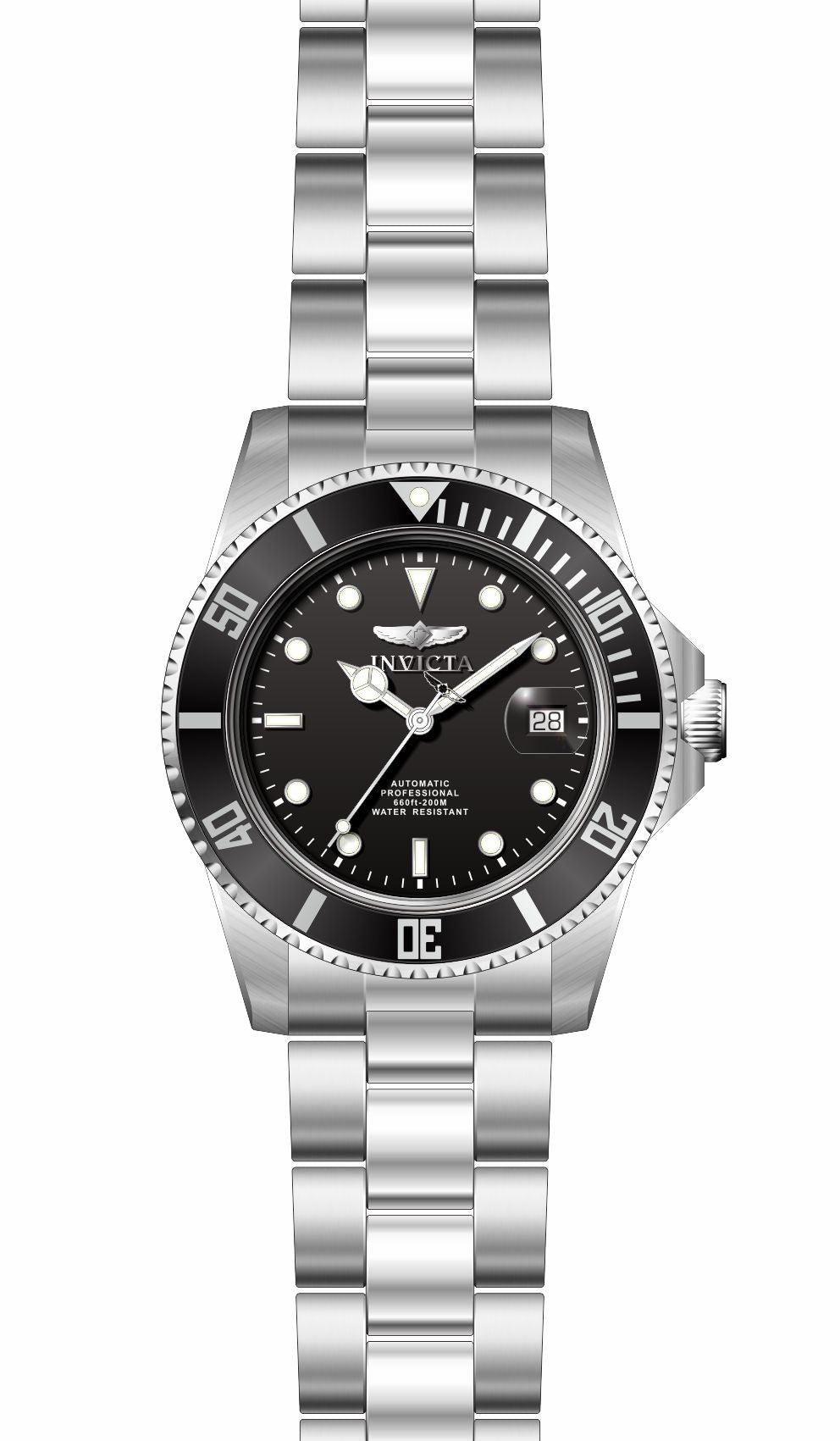 Band for Invicta Pro Diver Men 8926OBXL