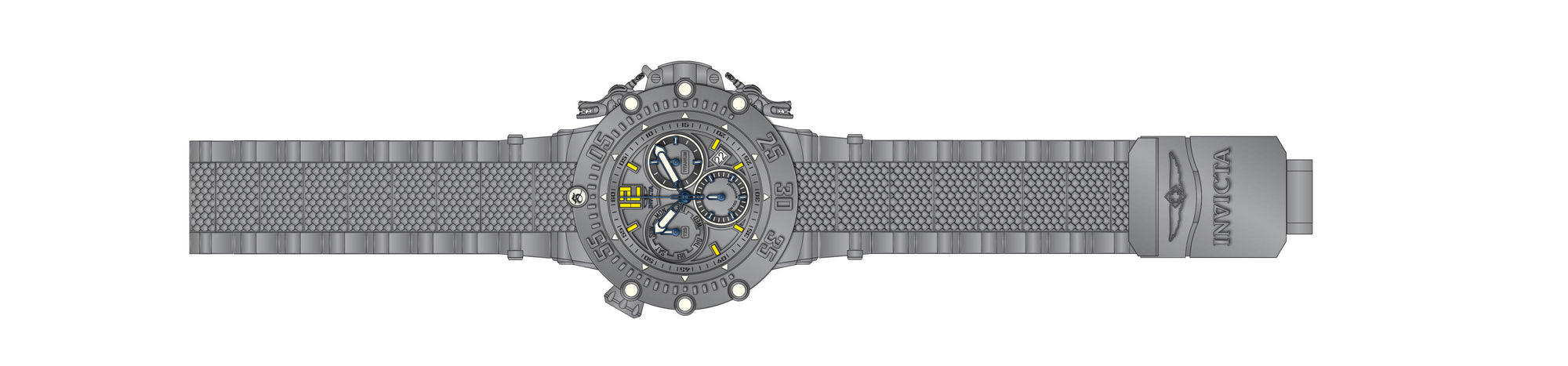 Parts for Invicta Subaqua Noma VII Men 36907