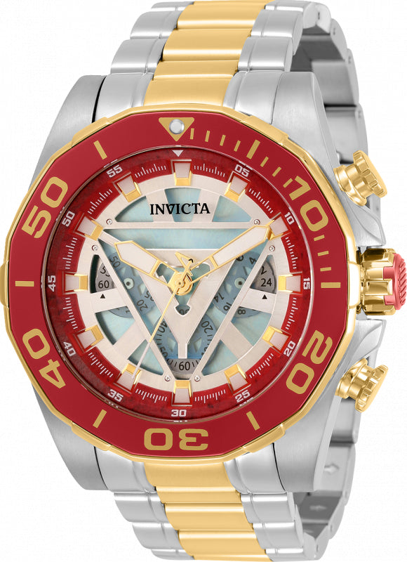 Band for Invicta Marvel 33368 Ironman