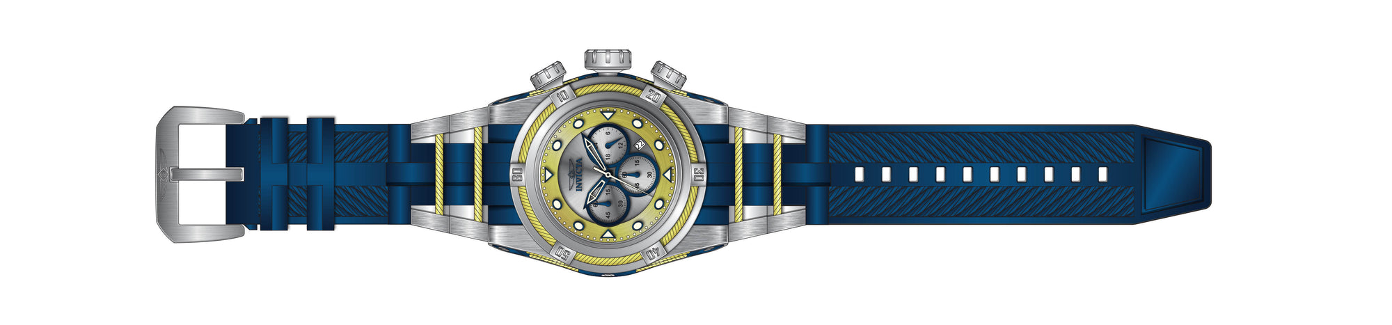 Band for Invicta Bolt Zeus Men 37193